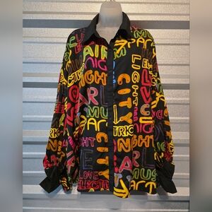 Live 4 Truth Multicolor Graphic Button Down Shirt